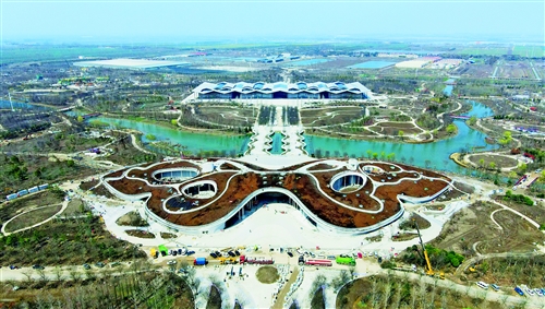 第十届中国花博会园区加快建设