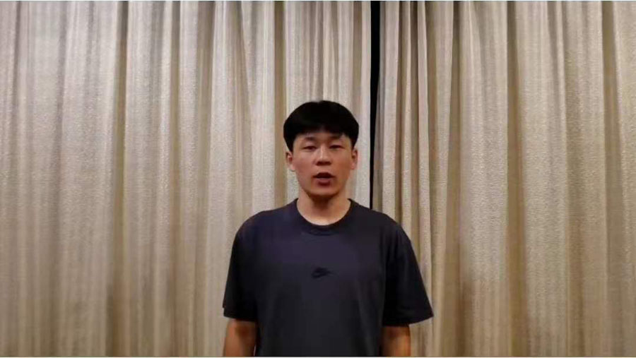 港澳台海外青年代表王孝通寄语建党百年（视频）