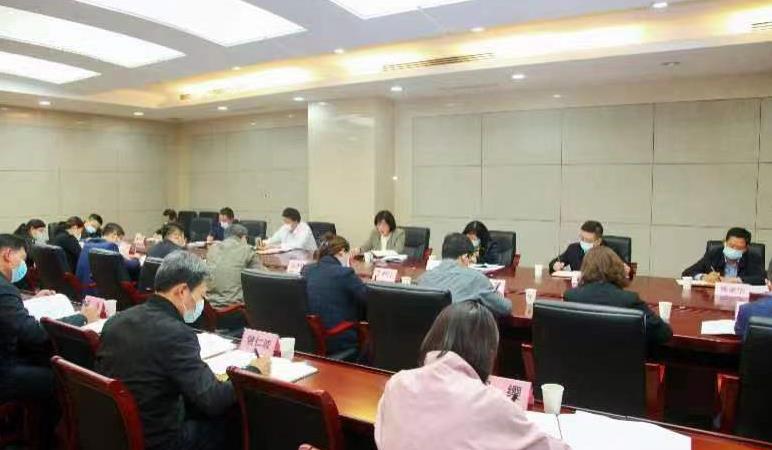 陕西省委统战部理论学习中心组召开学习会议