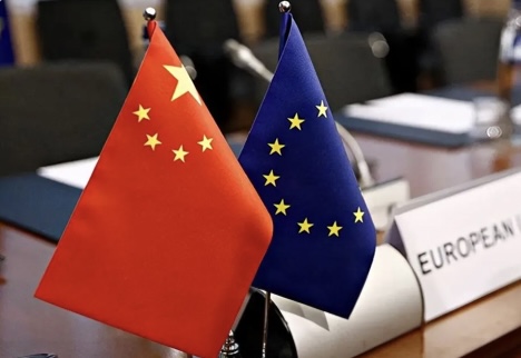 第五轮中国—欧盟工商领袖和前高官对话举行 刘鹤发表致辞