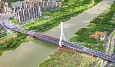 大湾区再添新通道 佛山同济大桥正式通车