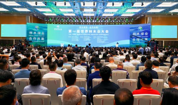 第一届世界林木业大会在南宁举行
