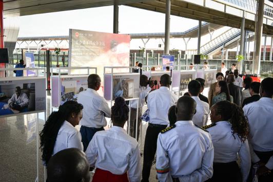 中非共建“一带一路”务实合作图片展在肯尼亚开幕