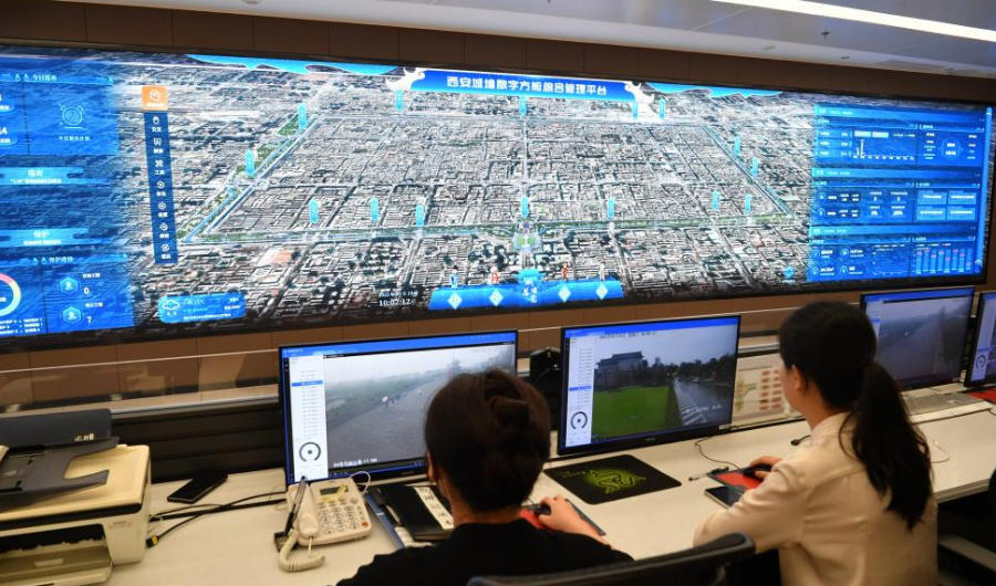 西安城墙的“数智盾牌”