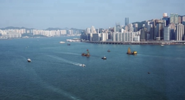 香港揭幕建筑装置作品迎接粤港澳全运会和残特奥会