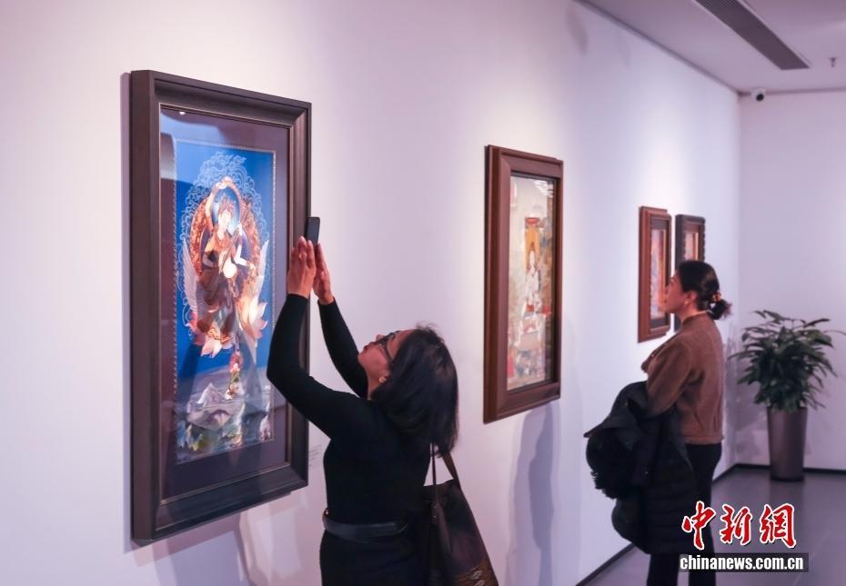 “隔山对话”——中尼唐卡精品展在北京开幕