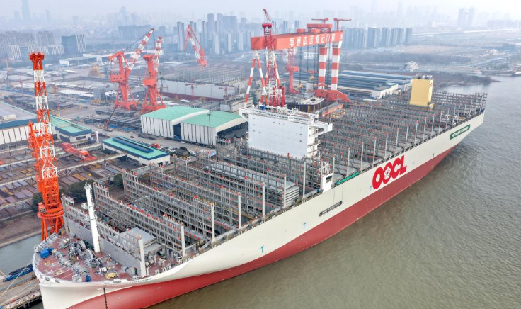 2025年我国造船国际市场份额继续保持全球领先