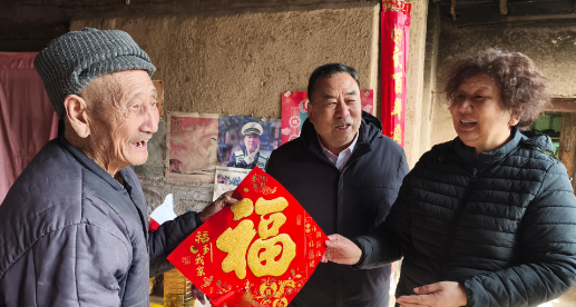 台盟陕西省委会、陕西省台联赴陕西省潼关县西姚村开展春节慰问