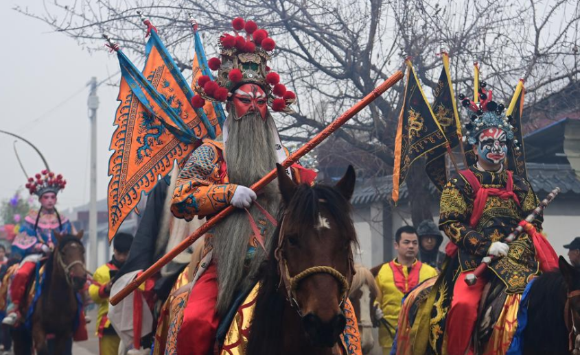 马社火，耍出精气神！