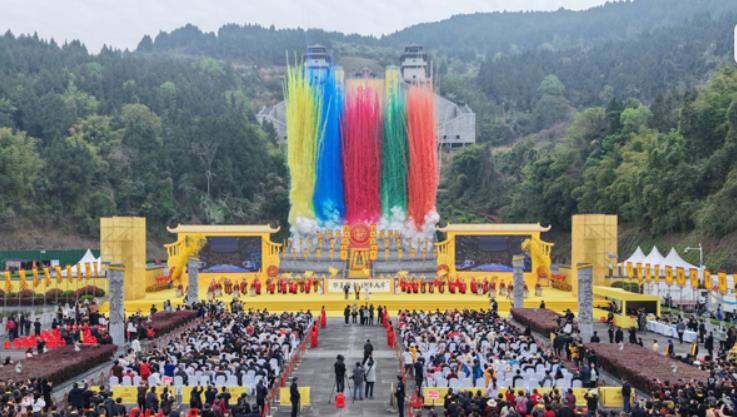 第十届海峡两岸嫘祖文化交流活动在四川盐亭举行