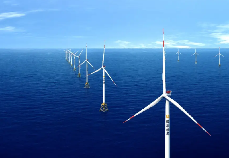 我国水深最深海上风电项目全容量并网发电