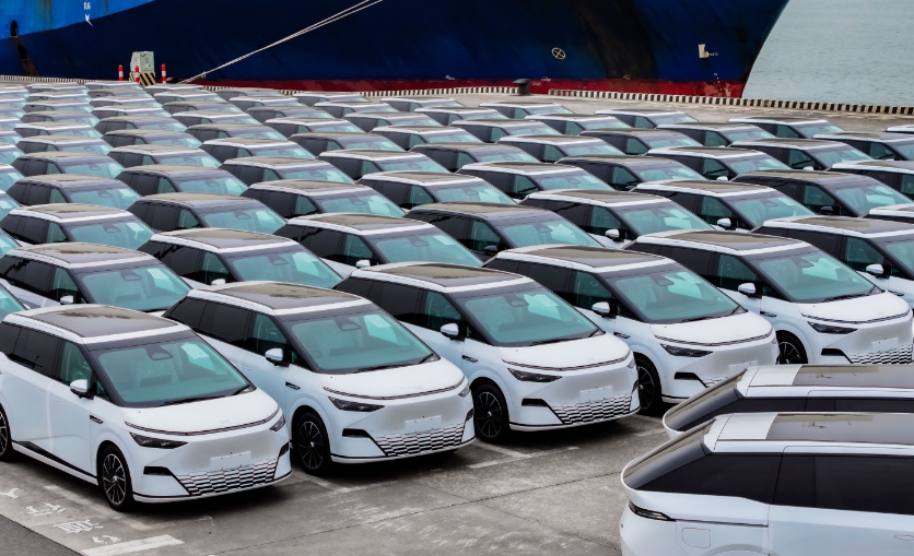 中国电动汽车海外热度持续攀升