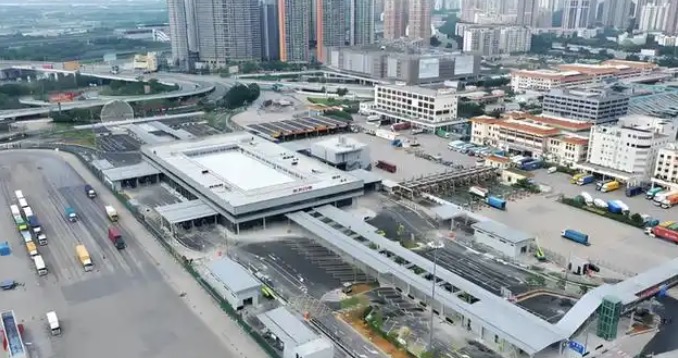 皇岗口岸港方口岸区正式成立