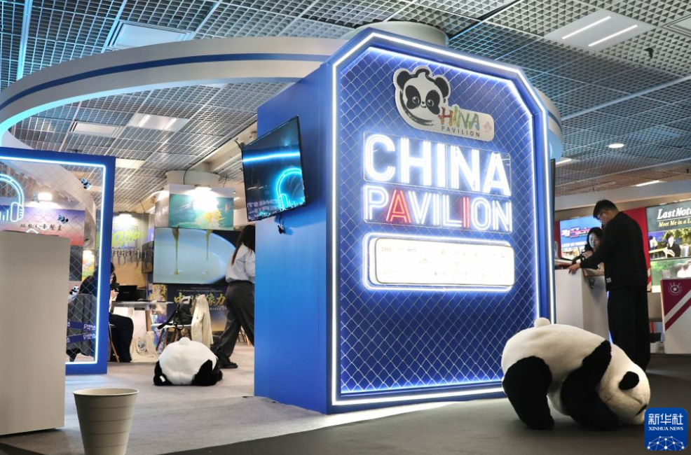 中国联合展台亮相法国戛纳电视节